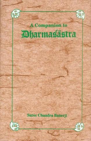 Companion to Dharmasastra
