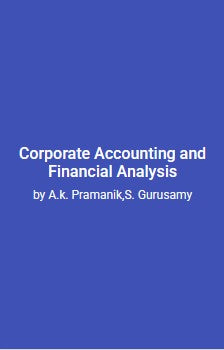 Corporate Accounting and Financial Analysis
