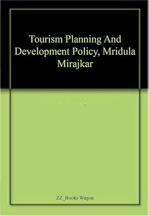 Tourism Planning and Development Policy