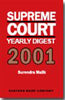 Supreme Court Yearly Digest 2001, Reprinted 2009 thumbnail 1