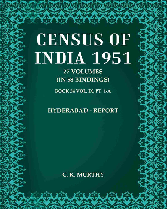 Census of India 1951: Hyderabad - Report