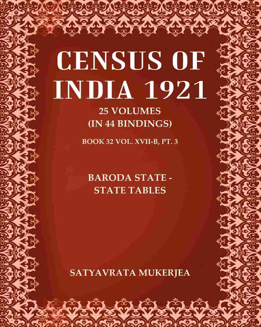 Census of India 1921: Baroda State - State Tables