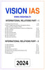 Vision IAS International Relations General Studies Printed Notes for UPSC Civil Services Preparation 2024 | English Medium | Photocopy B&W 2024 thumbnail 1