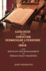 Catalogue of The Christian Vernacular Literature of India: With Hints on The Management of Indian Tract Societies thumbnail 1