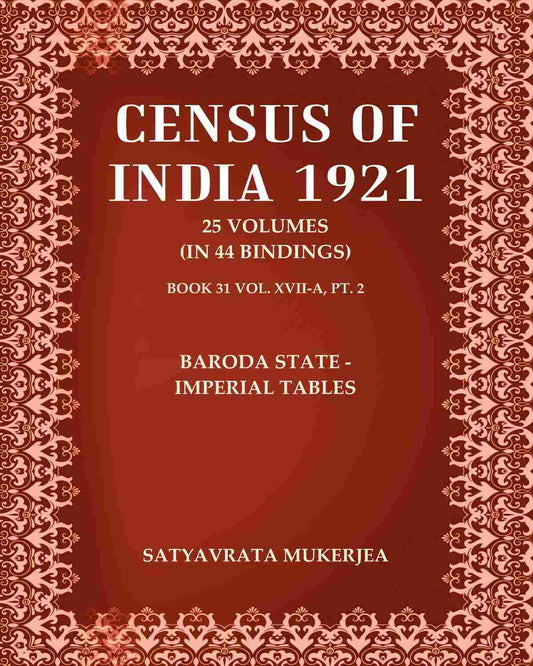 Census of India 1921: Baroda State - Imperial Tables