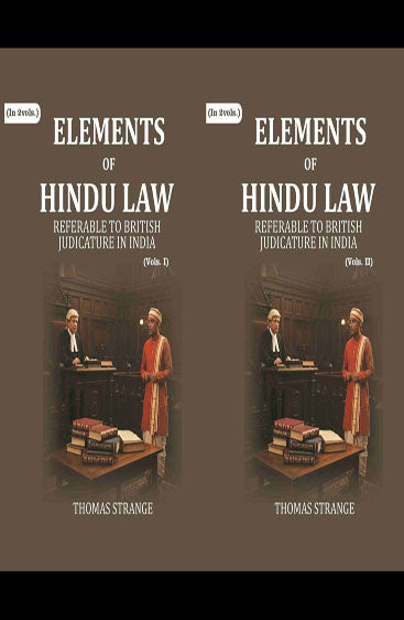 Elements of Hindu Law: Referable to British Judicature in India