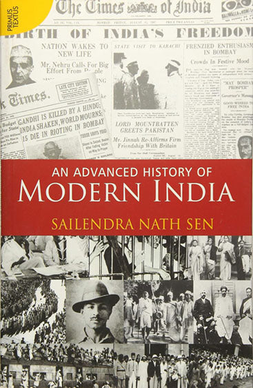 AN ADVANCED HISTORY OF MODERN INDIA  (TEXTUS)