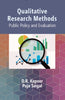 Qualitative Research Methods: Public Policy and Evaluation thumbnail 1