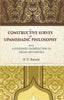 A Constructive Survey of Upanishadic Philosophy: Being a Systematic Introduction to Indian Metaphysics thumbnail 1
