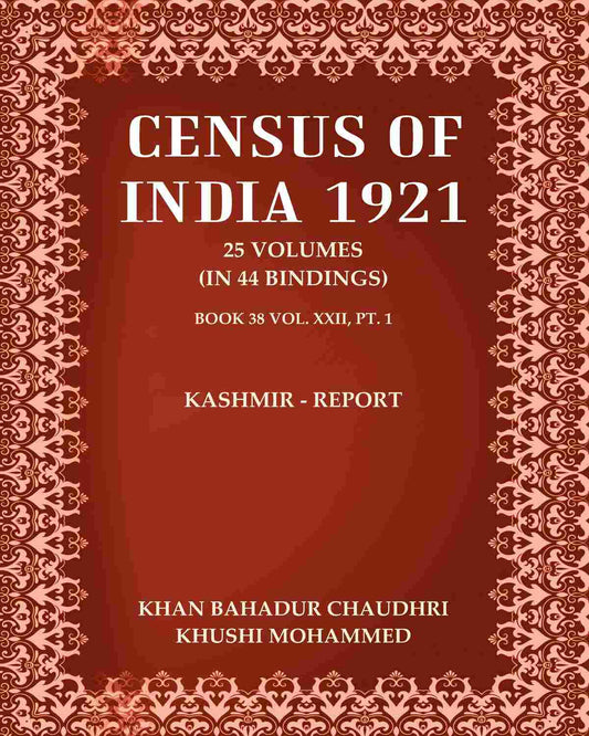 Census of India 1921: Kashmir - Report
