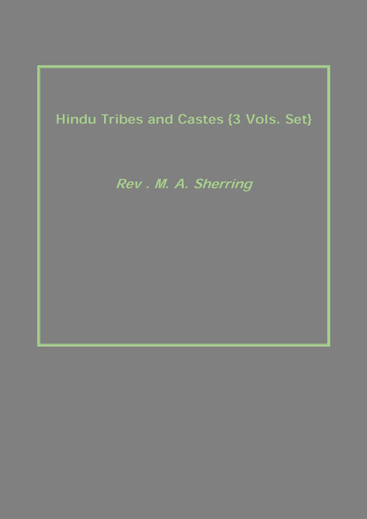 Hindu Tribes and Castes