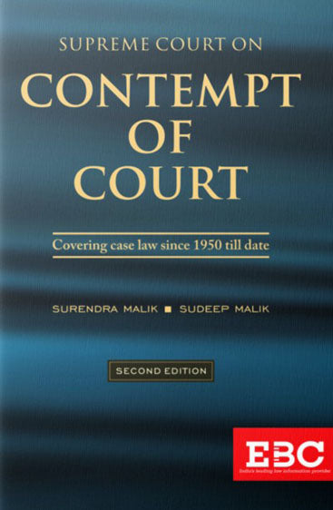 Supreme Court on Contempt of Court (1950-2019), 
Updated Vol. 2 (2020-2023)
