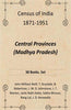Census of India 1871-1951: Central Provinces (Madhya Pradesh) thumbnail 1