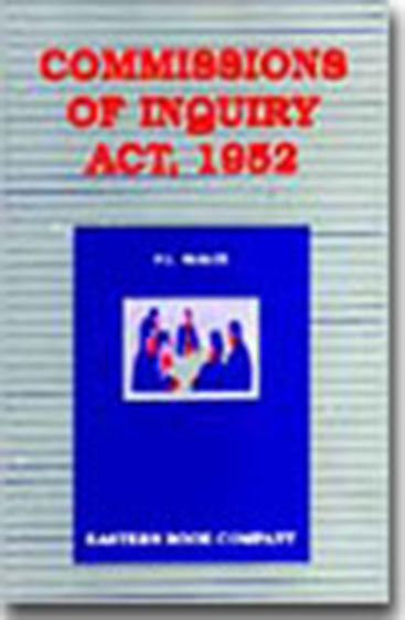 Commissions of Inquiry Act, 1952, 27th Edition, 2024