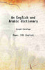 An English and Arabic dictionary thumbnail 1