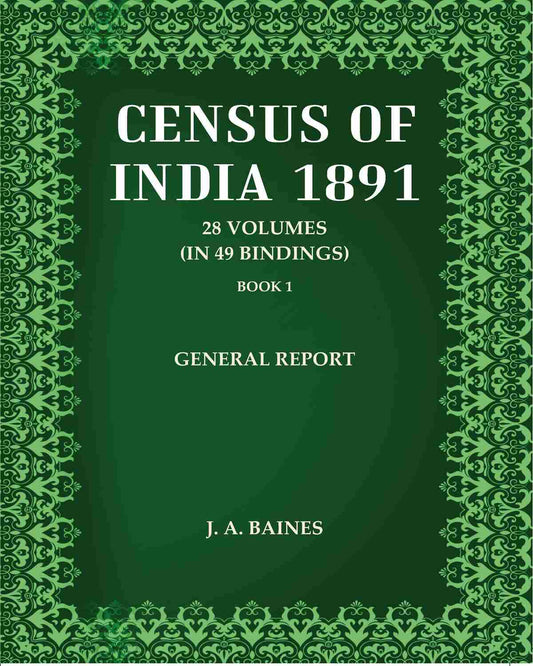 Census Of India 1891: General Report