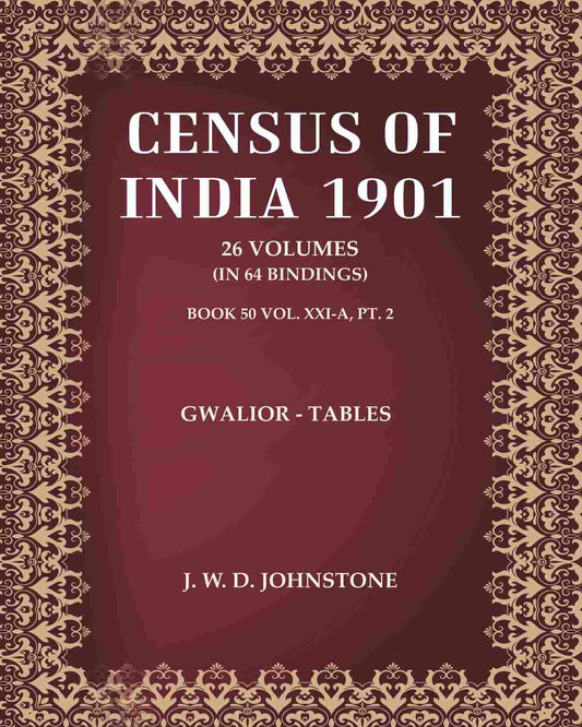 Census of India 1901: Gwalior - Tables