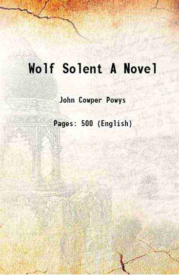 Wolf Solent A Novel