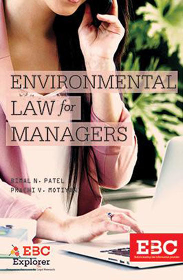 Environmental Law for Managers, 2018 Edition