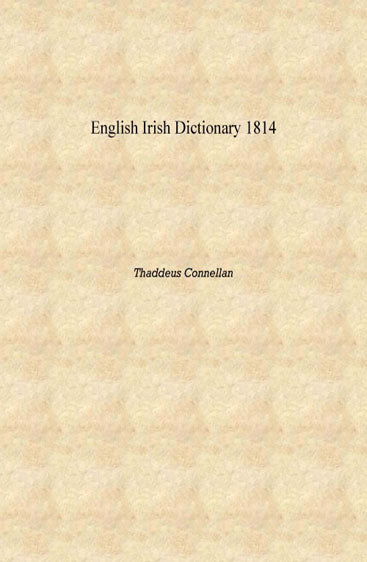 English Irish Dictionary