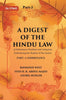 A Digest of the Hindu Law : of Inheritance Partition and Adoption Embodying the Replies of the Sastris thumbnail 1