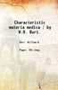 Characteristic materia medica thumbnail 1