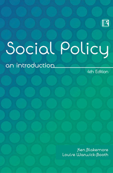 SOCIAL POLICY: An Introduction