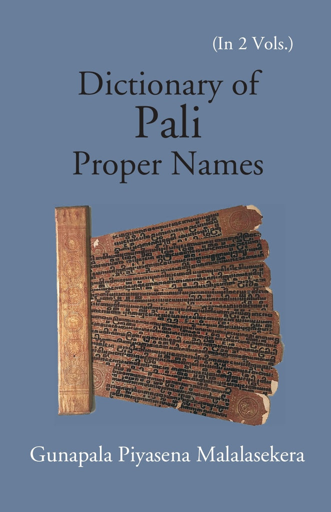 Dictionary Of Pali Proper Names