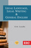 Legal Language, Legal Writing & General English, 1st Edn 2009. R/P 2025 thumbnail 1