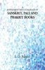 A Supplementary Catalogue of Sanskrit, Pali and Prakrit Books thumbnail 1