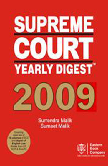 Supreme Court Yearly Digest 2009 (Standard) 1st Edn 2009, R/P
2024