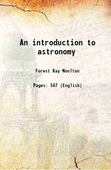 An introduction to astronomy