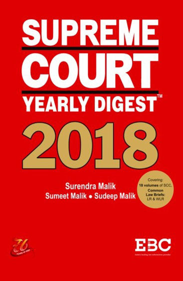 Supreme Court Yearly Digest 2018, 2019 Edition