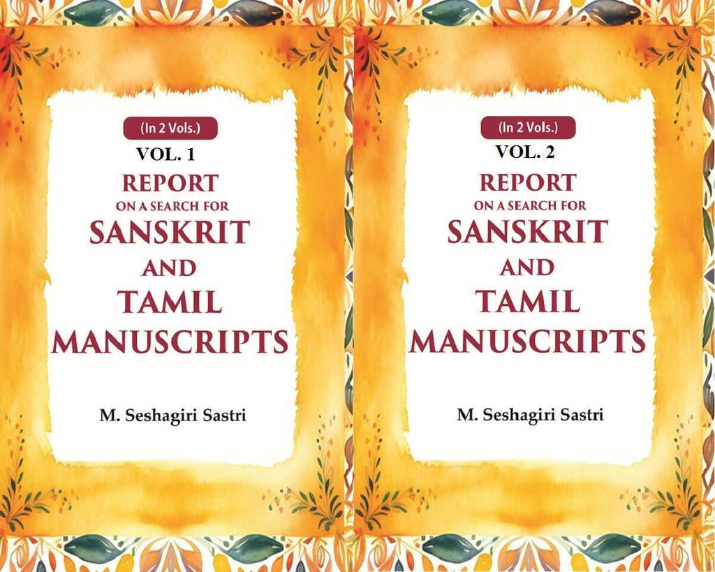 Report on a Search for Sanskrit and Tamil Manuscripts