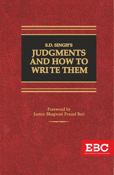 Judgments and  How to Write Them, 5th Edition, 2018,
R/P 2025, Revised by SCC Editorial Office