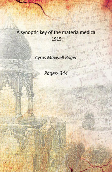 A Synoptic Key of the Materia Medica