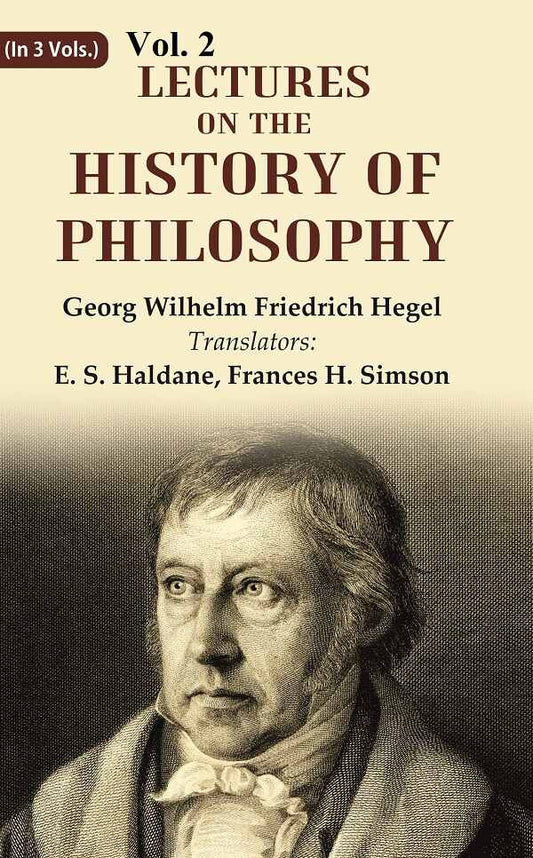 Lectures on the history of philosophy