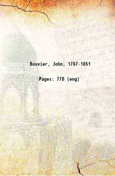 A Law Dictionary