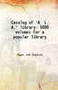 Catalog of 