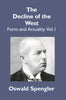 The Decline of the West: Form and Actuality thumbnail 1