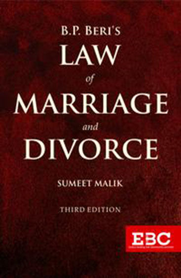 Laws of Marriage and Divorce, 2019 Edition