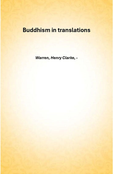 Buddhism in translations /