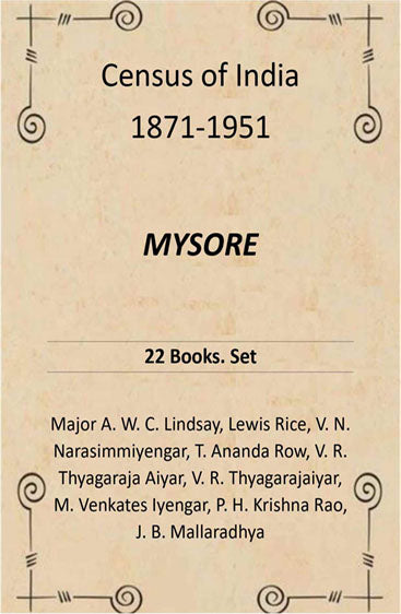 Census of India 1871-1951: MYSORE