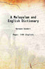 A Malayalam and English Dictionary thumbnail 1