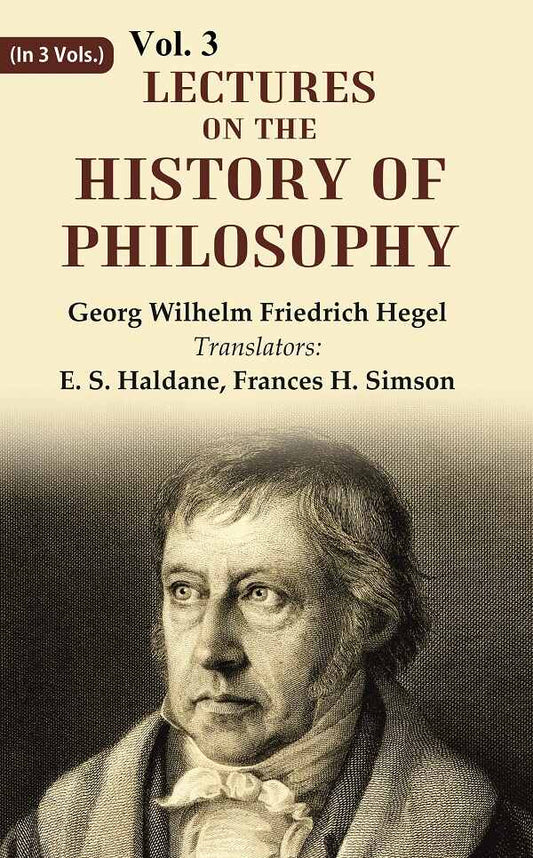 Lectures on the history of philosophy