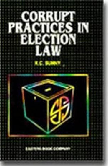 Corrupt Practices in Election Law, 1996 Edn., W/S 2000