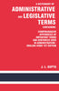 A Dictionary of Administrative and Legislative Terms Containing Comprehensive Appendices of Important Terms and Sentences Used in Administration : English-Hindi 1St Edition thumbnail 1
