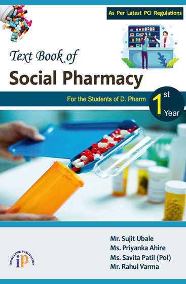 Text Book of Social Pharmacy for the Students of D. Pharm 1st Year