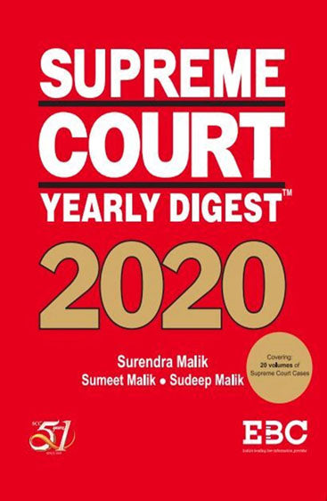 Supreme Court Yearly Digest 2020, 2021 Edition, R/P 2023