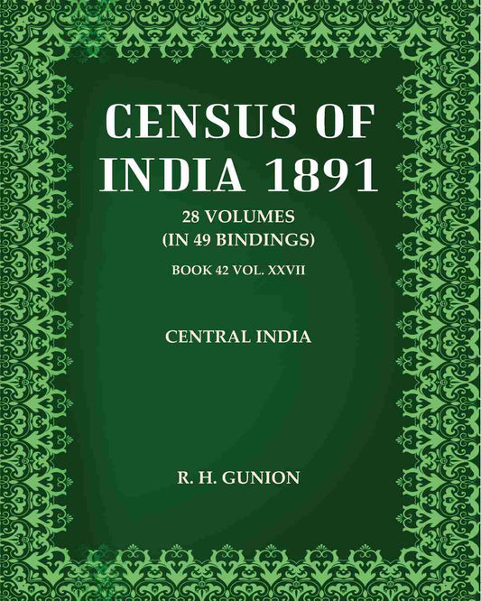Census Of India 1891: Central India